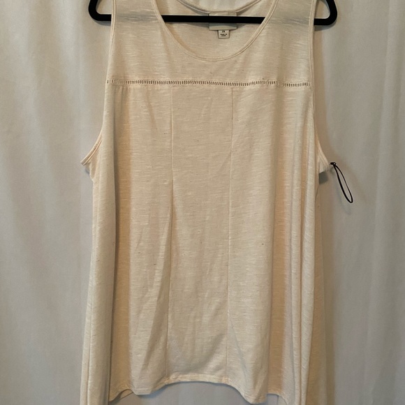 Cream Swing Tank - Picture 1 of 2